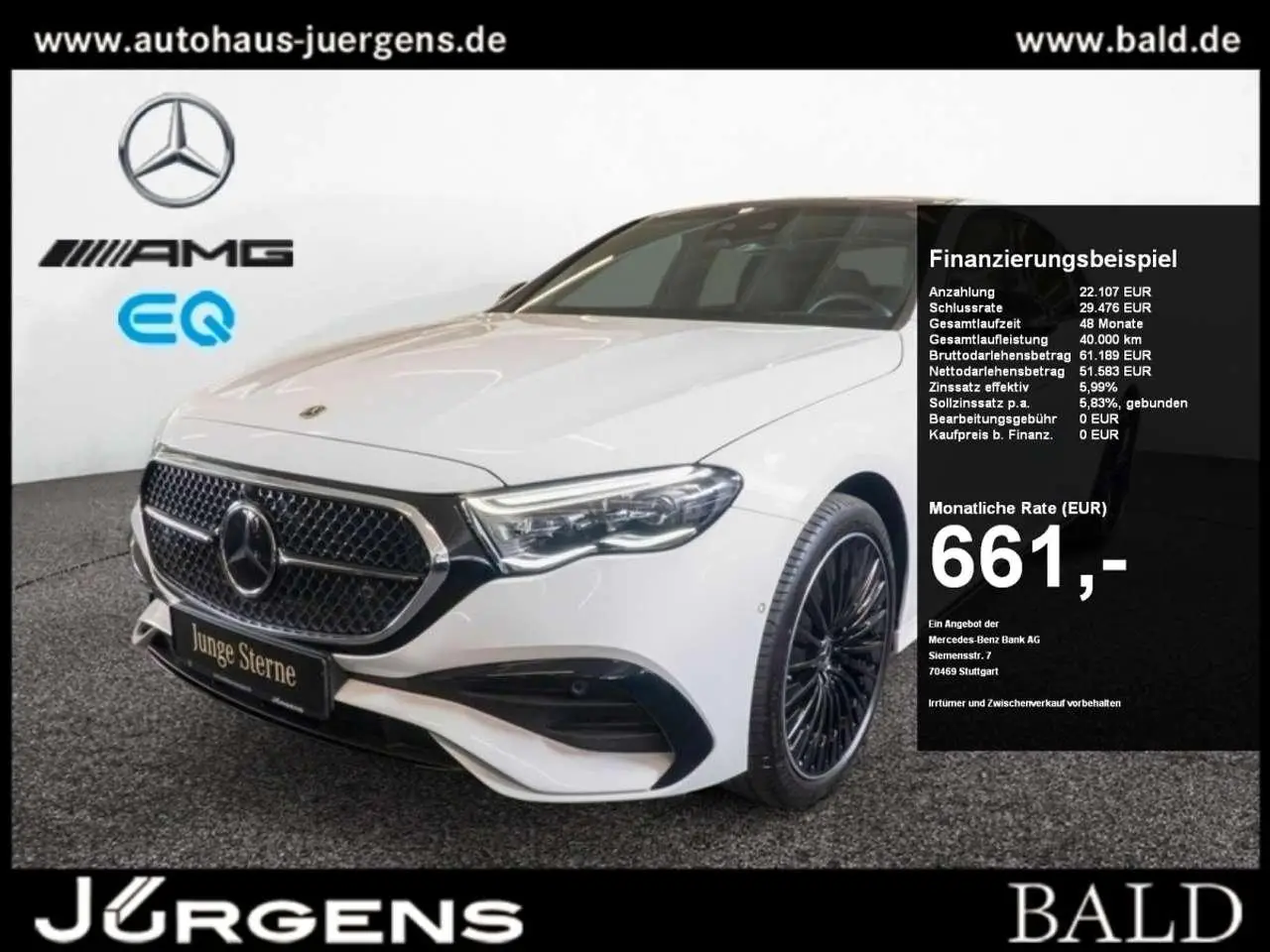 Photo 1 : Mercedes-benz Classe E 2023 Hybrid