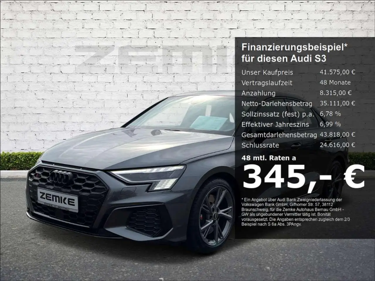 Photo 1 : Audi S3 2022 Essence