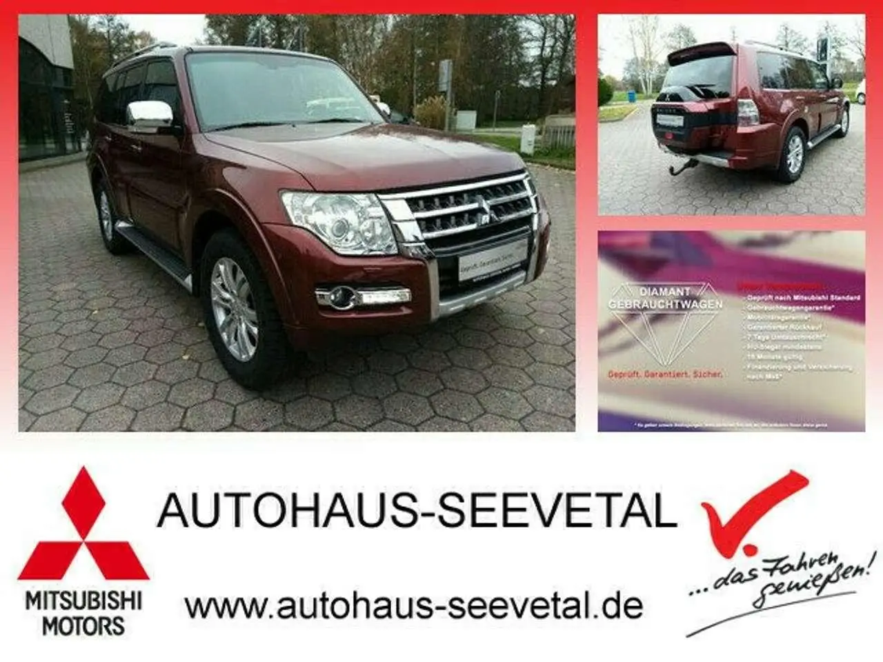 Photo 1 : Mitsubishi Pajero 2015 Diesel