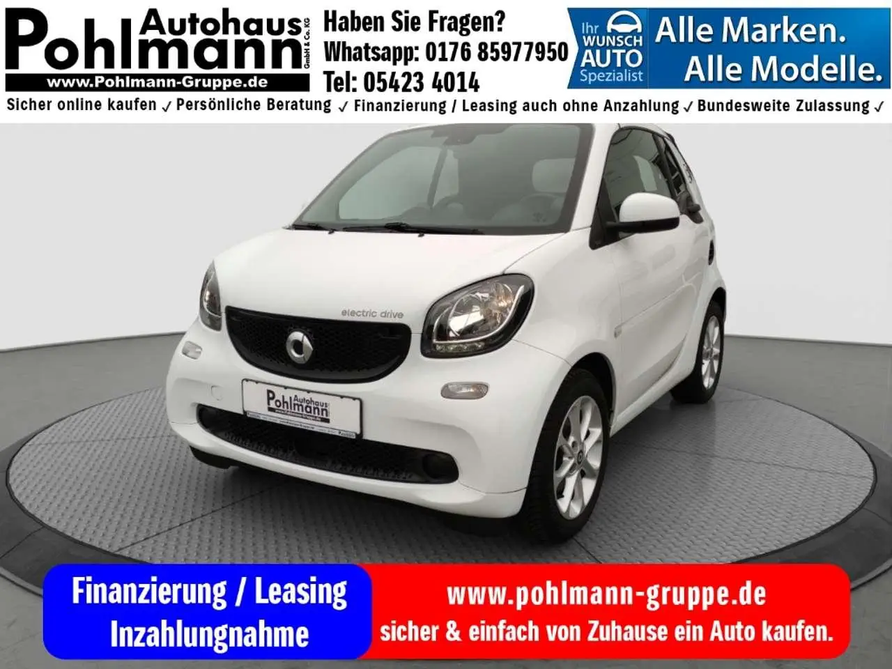 Photo 1 : Smart Fortwo 2018 Electric