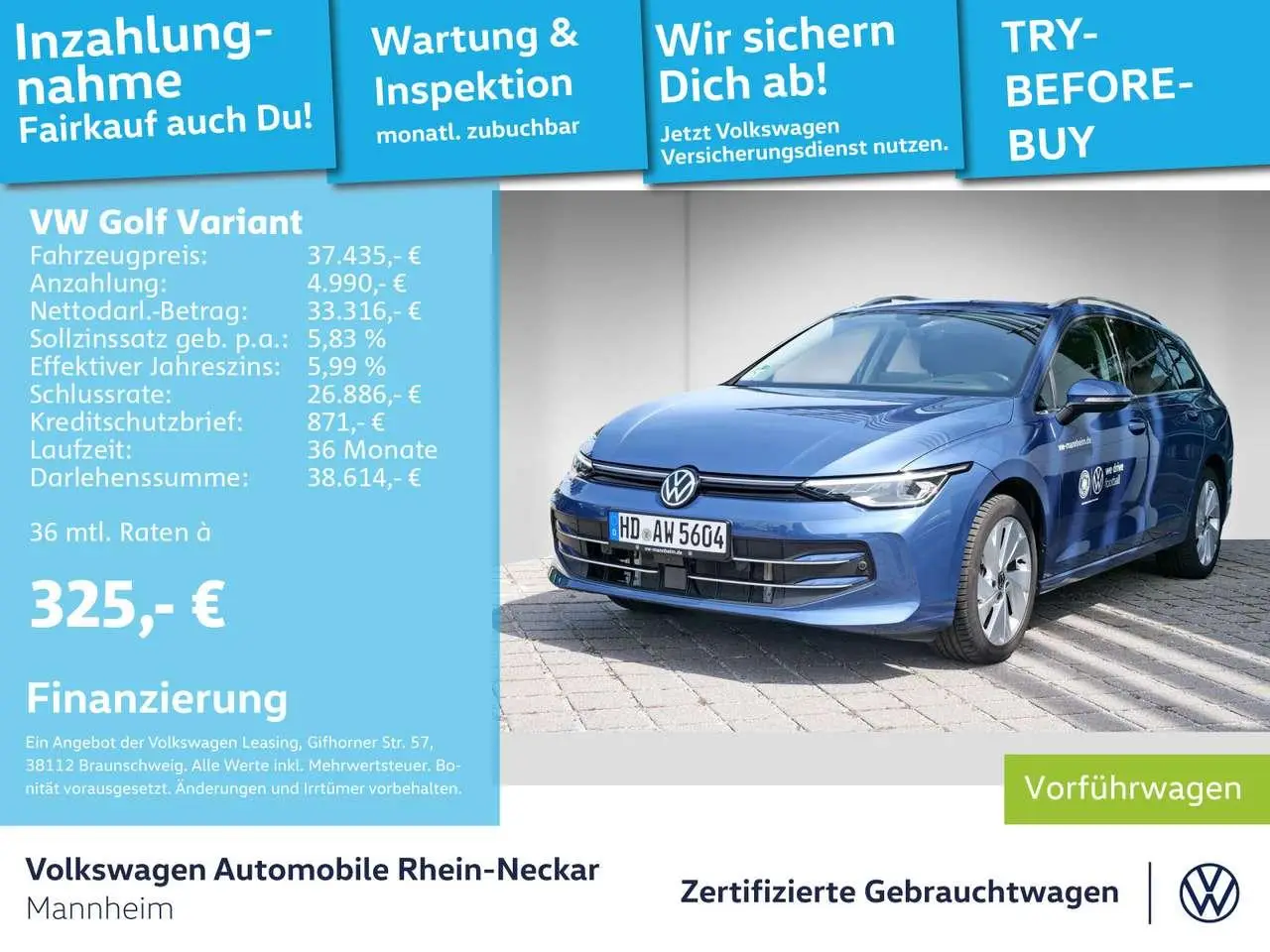 Photo 1 : Volkswagen Golf 2024 Petrol