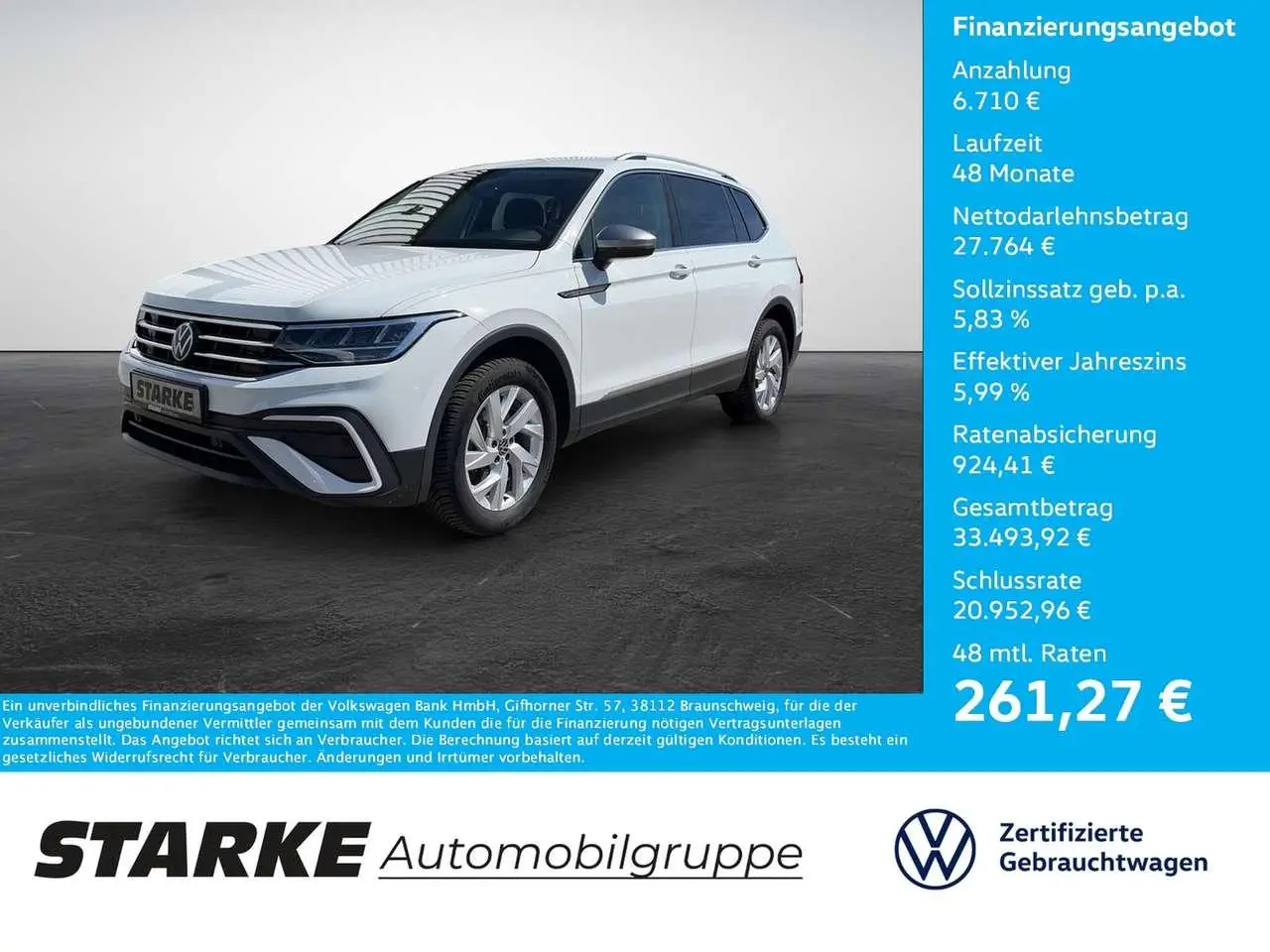 Photo 1 : Volkswagen Tiguan 2023 Petrol