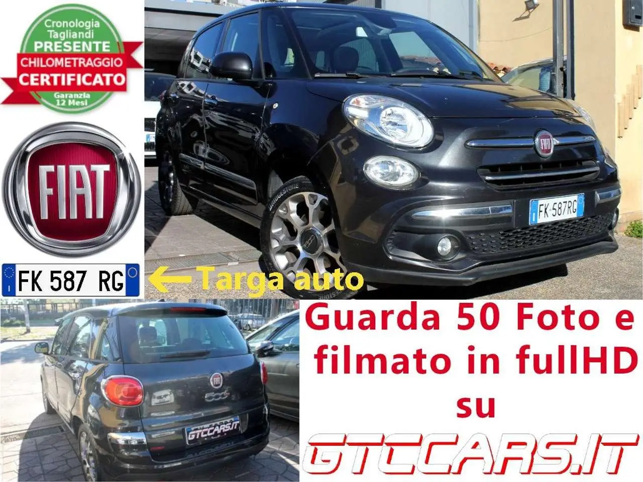 Photo 1 : Fiat 500l 2017 Diesel