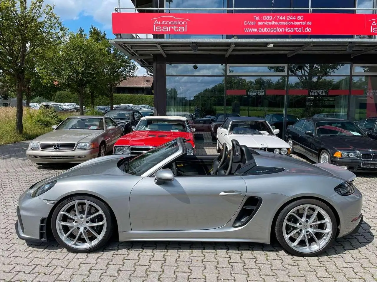 Photo 1 : Porsche Boxster 2020 Petrol