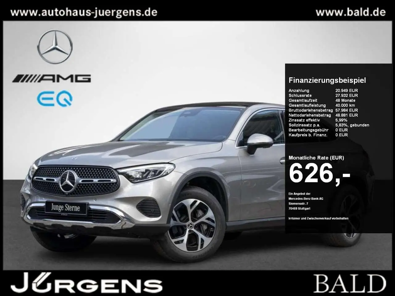 Photo 1 : Mercedes-benz Classe Glc 2024 Hybride