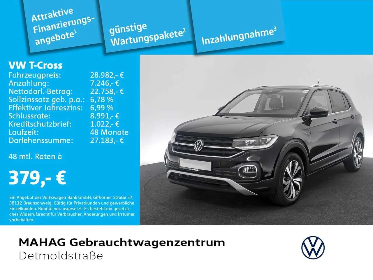 Photo 1 : Volkswagen T-cross 2024 Petrol