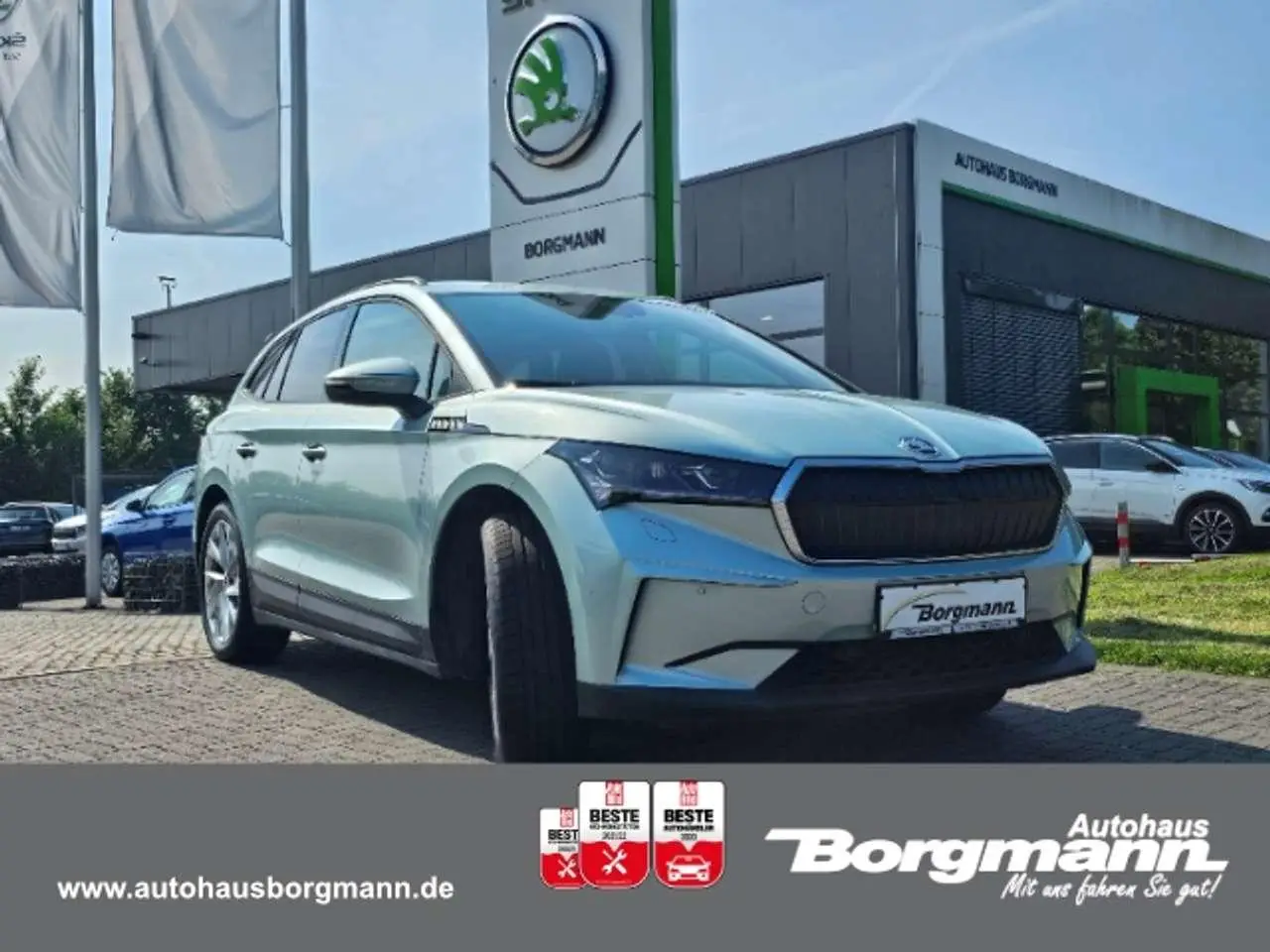 Photo 1 : Skoda Enyaq 2021 Électrique