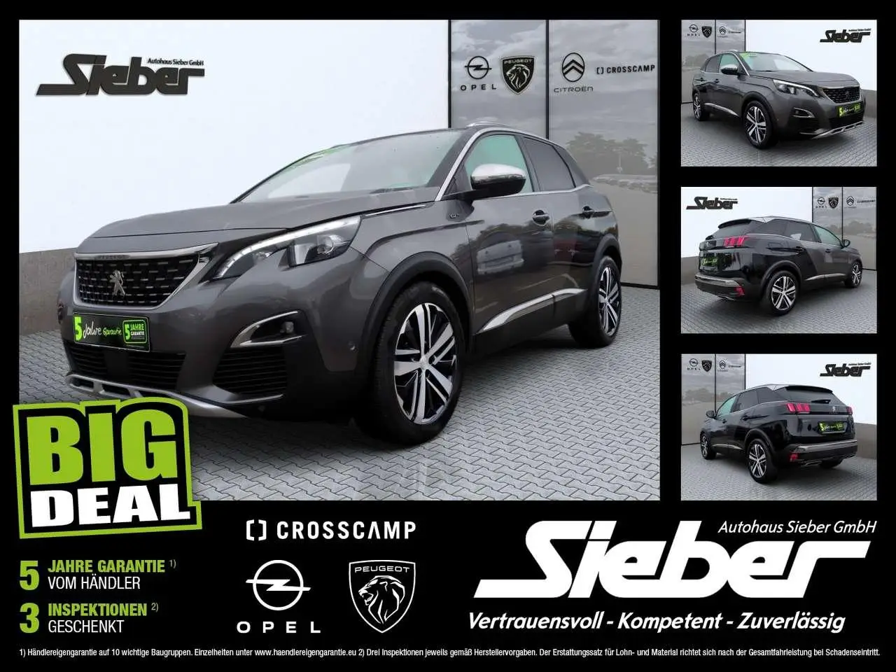 Photo 1 : Peugeot 3008 2016 Diesel