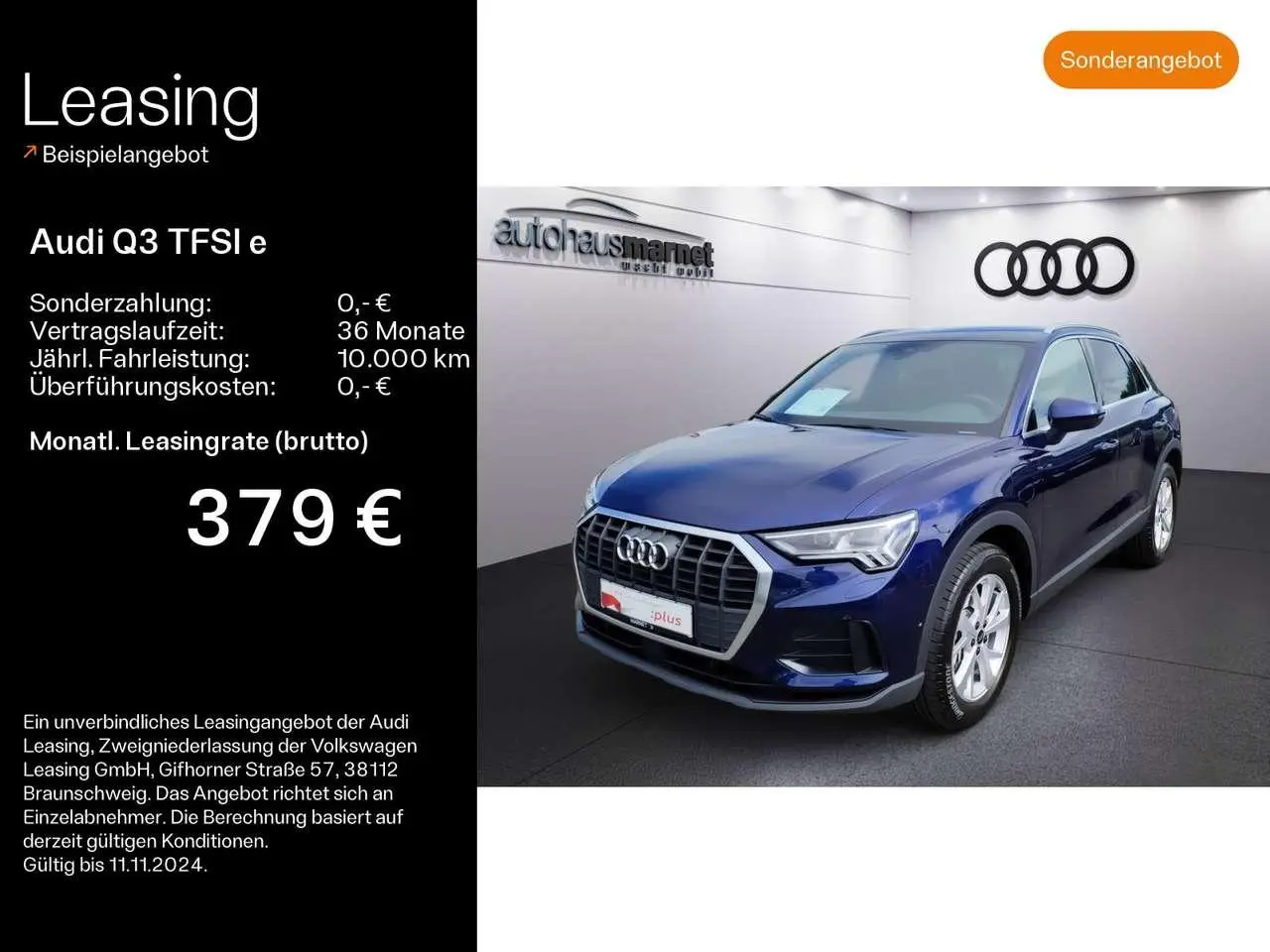 Photo 1 : Audi Q3 2023 Hybride