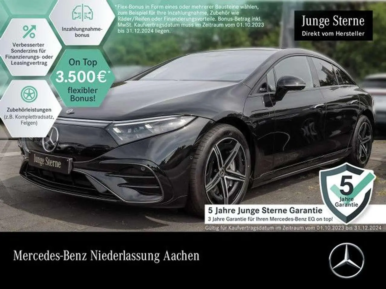 Photo 1 : Mercedes-benz Eqs 2023 Électrique