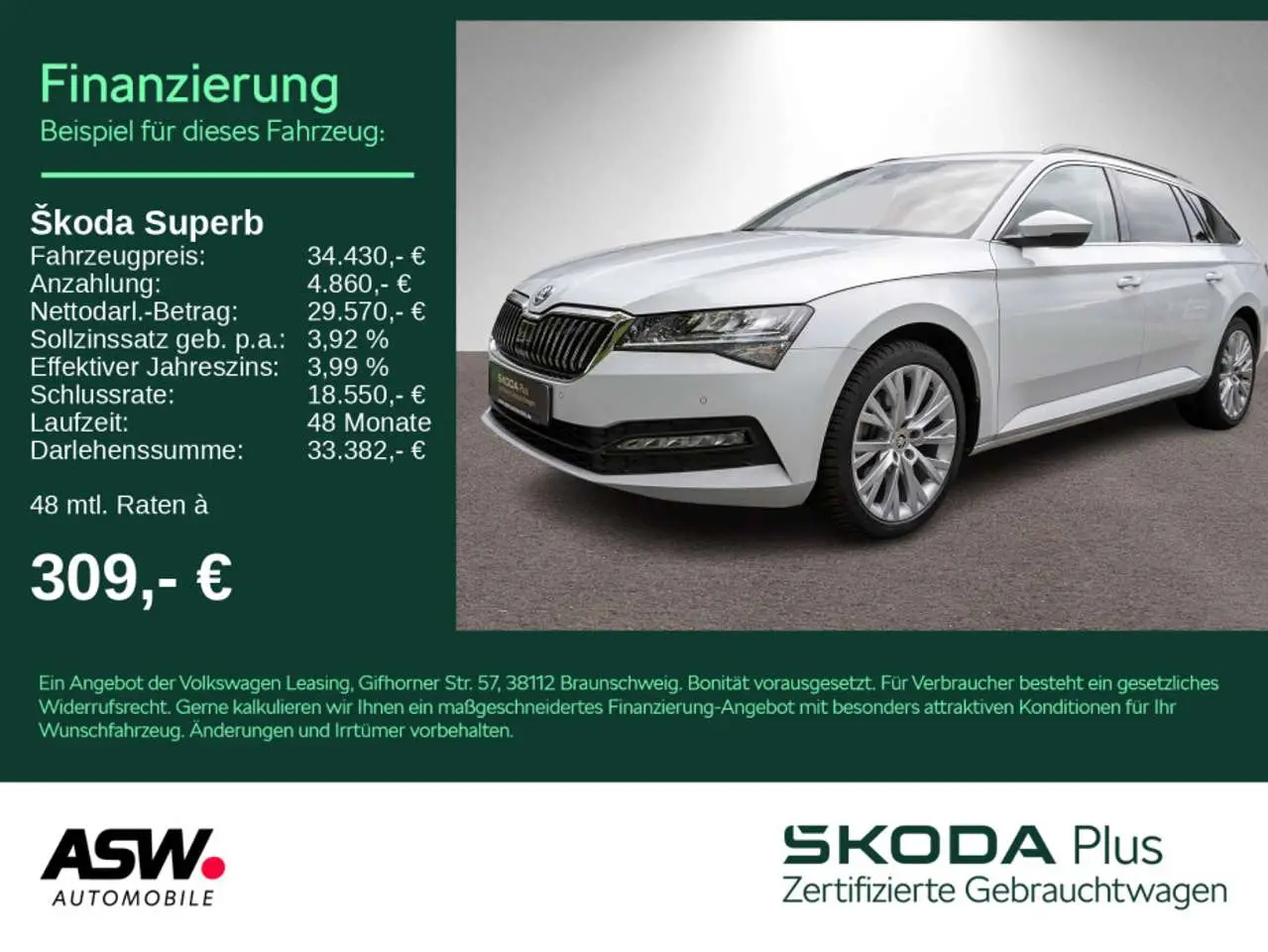 Photo 1 : Skoda Superb 2024 Diesel