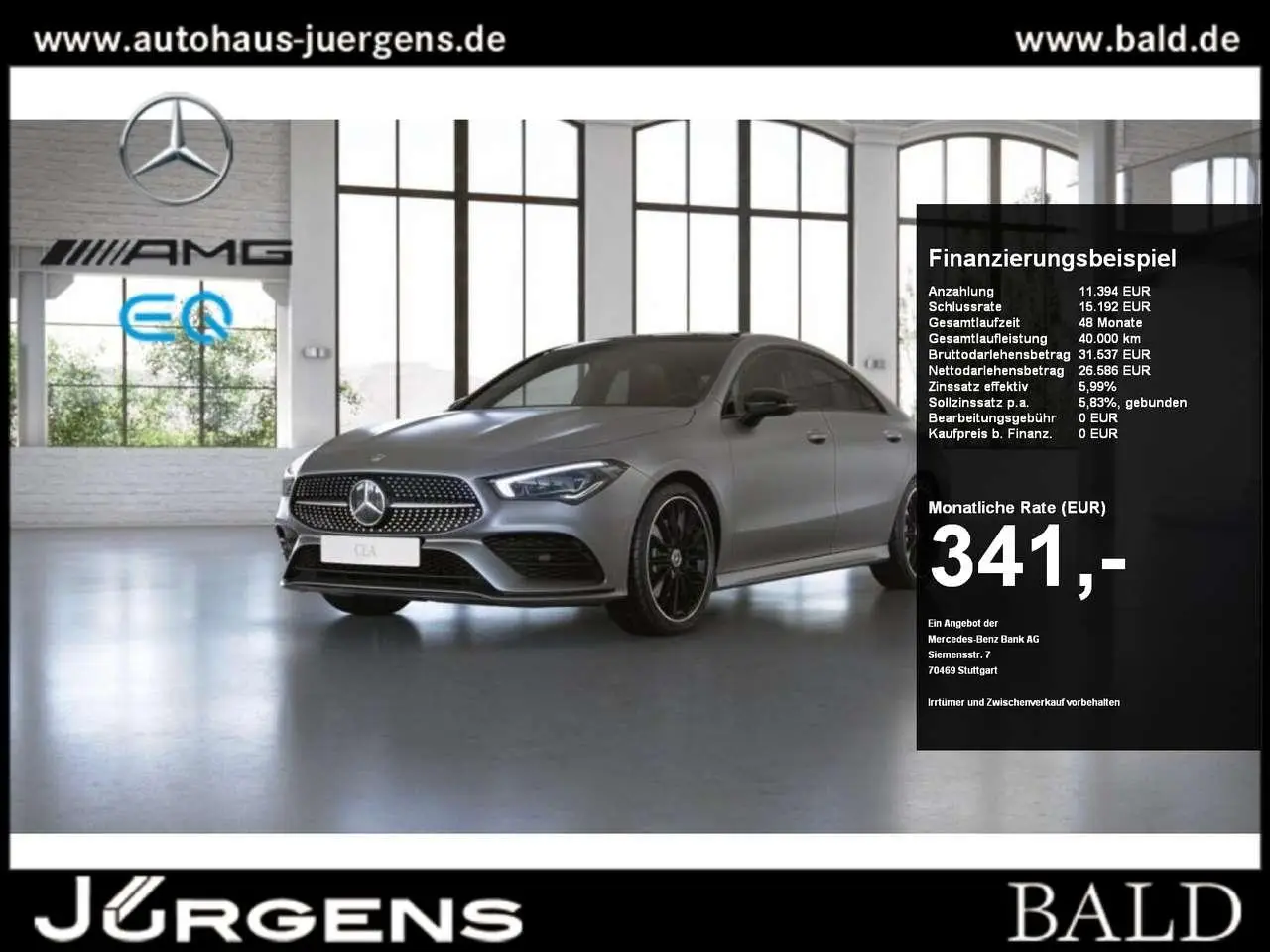 Photo 1 : Mercedes-benz Classe Cla 2020 Petrol