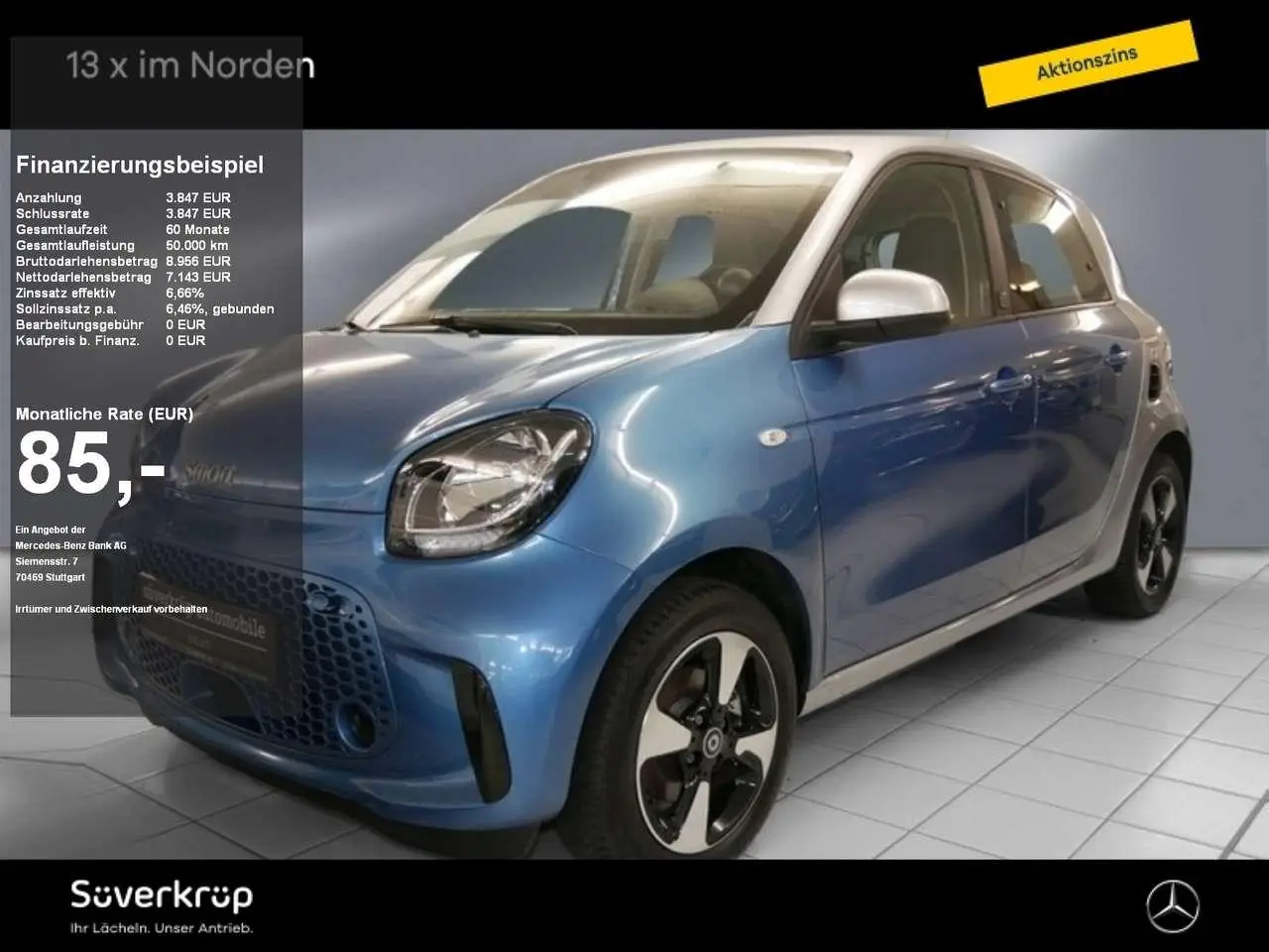 Photo 1 : Smart Forfour 2021 Électrique