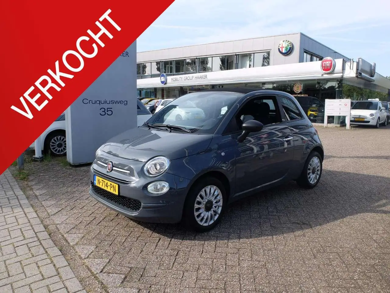 Photo 1 : Fiat 500c 2021 Hybrid