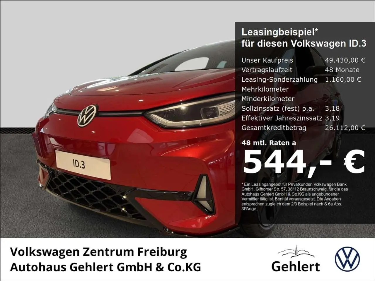 Photo 1 : Volkswagen Id.3 2024 Electric