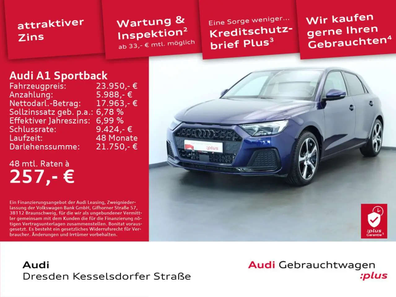 Photo 1 : Audi A1 2023 Petrol