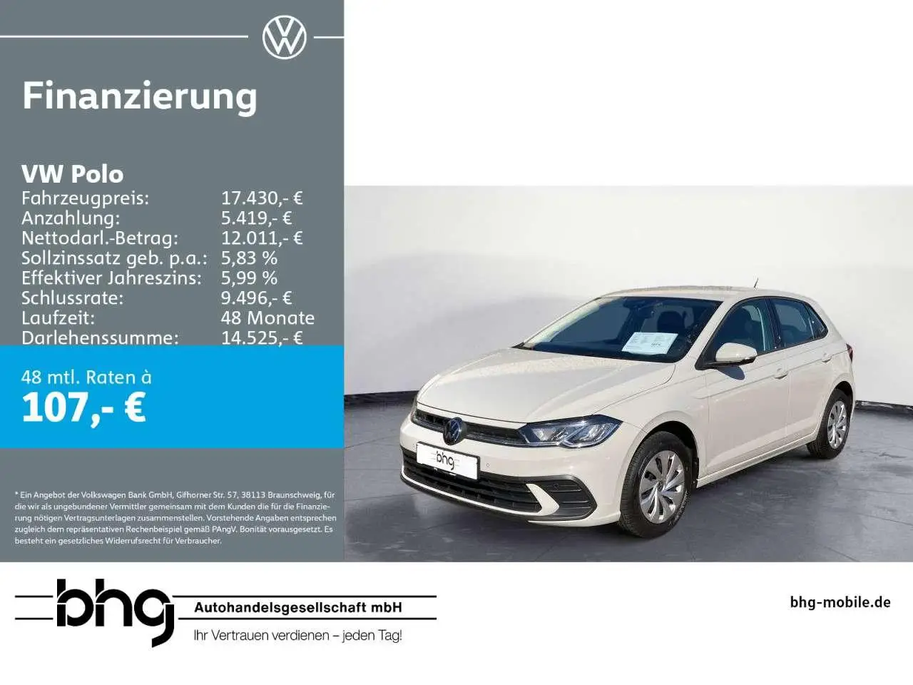 Photo 1 : Volkswagen Polo 2023 Essence