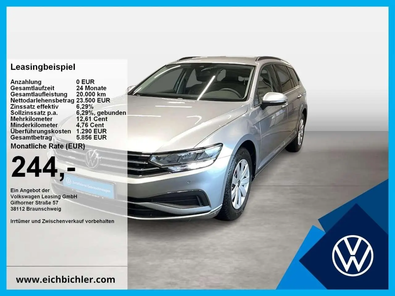 Photo 1 : Volkswagen Passat 2023 Diesel