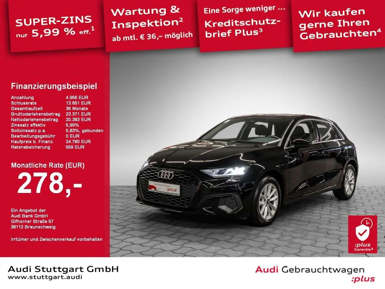 Photo 1 : Audi A3 2021 Essence