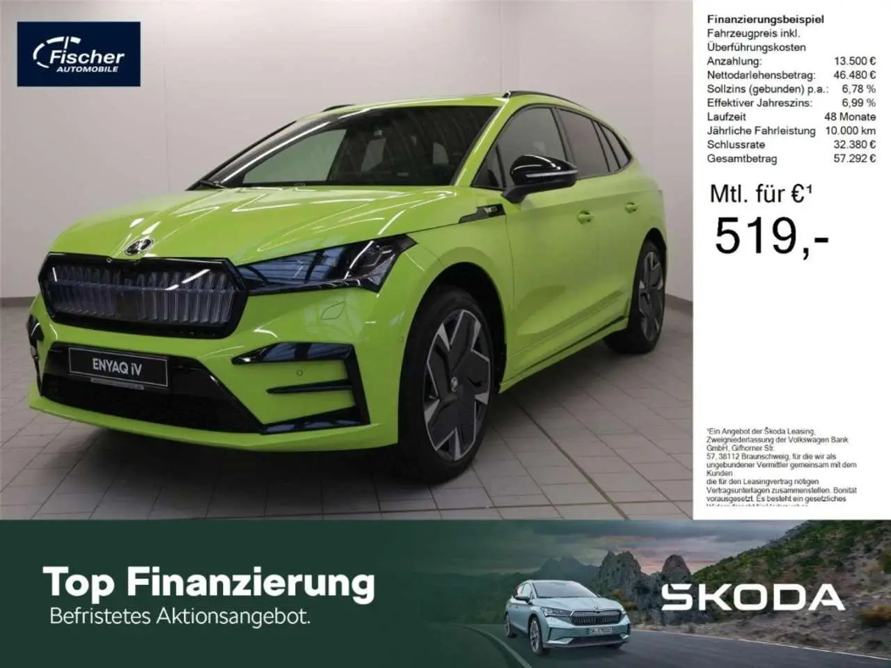 Photo 1 : Skoda Enyaq 2024 Électrique