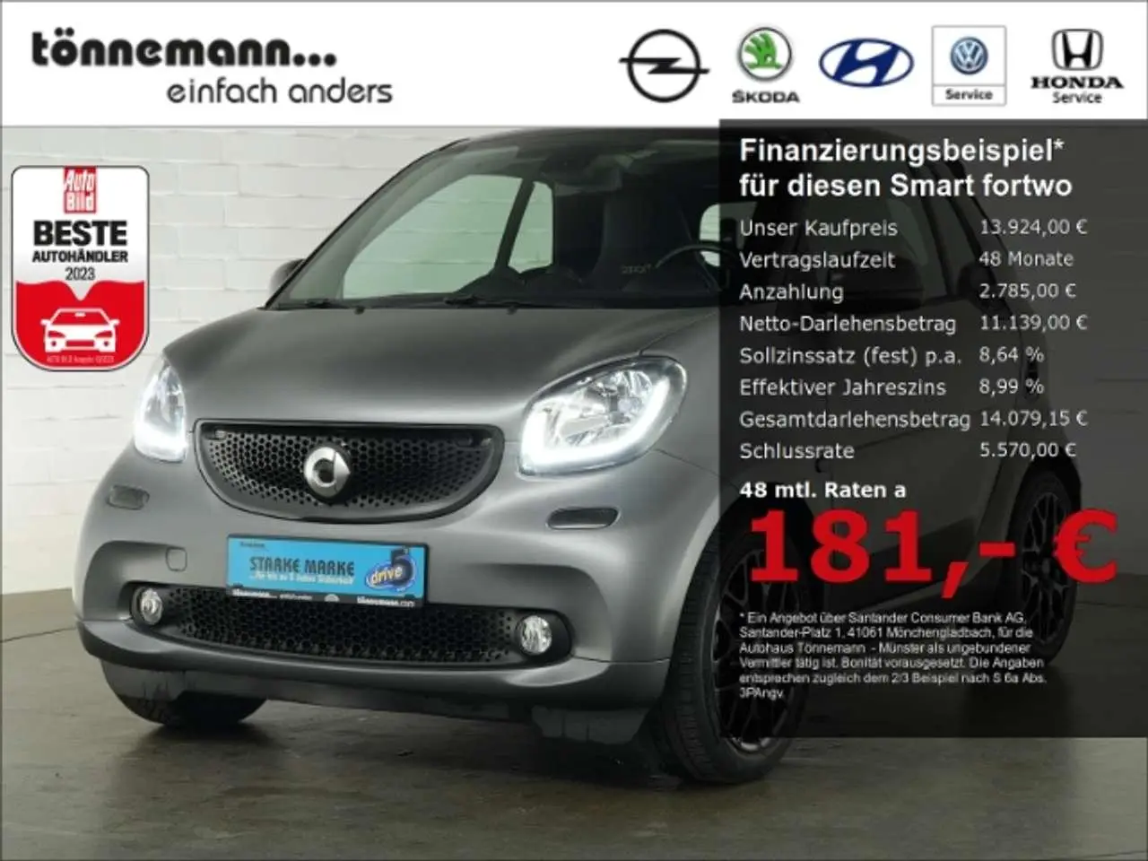 Photo 1 : Smart Fortwo 2018 Essence