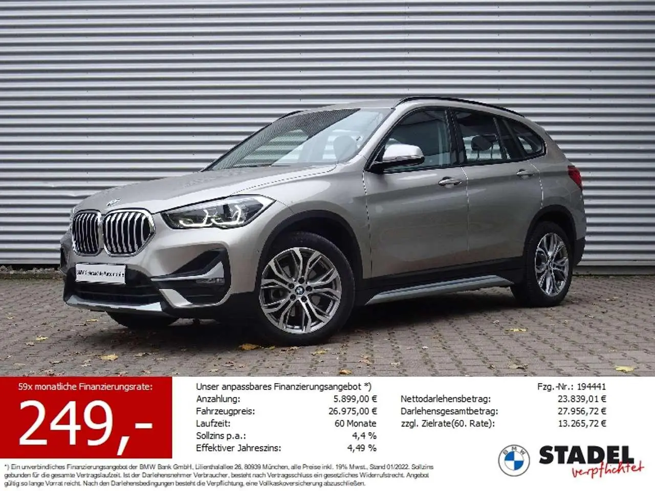 Photo 1 : Bmw X1 2021 Petrol