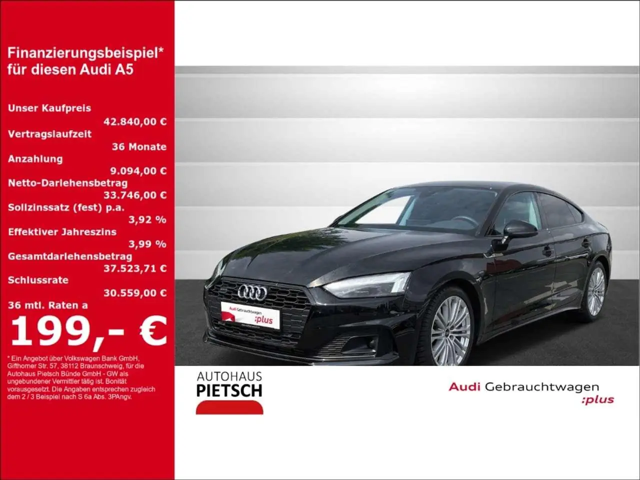 Photo 1 : Audi A5 2023 Petrol