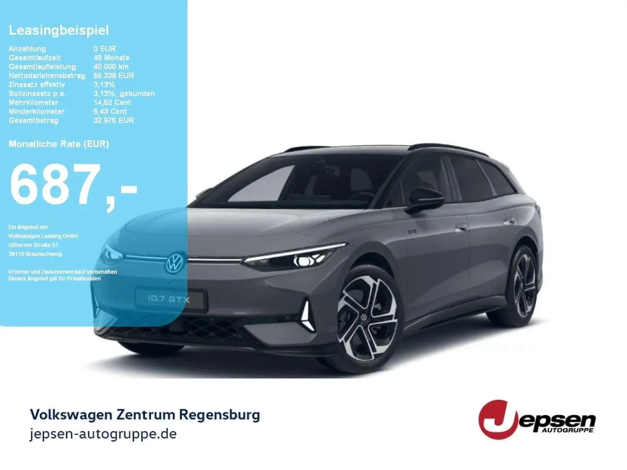 Photo 1 : Volkswagen Id.7 2024 Electric