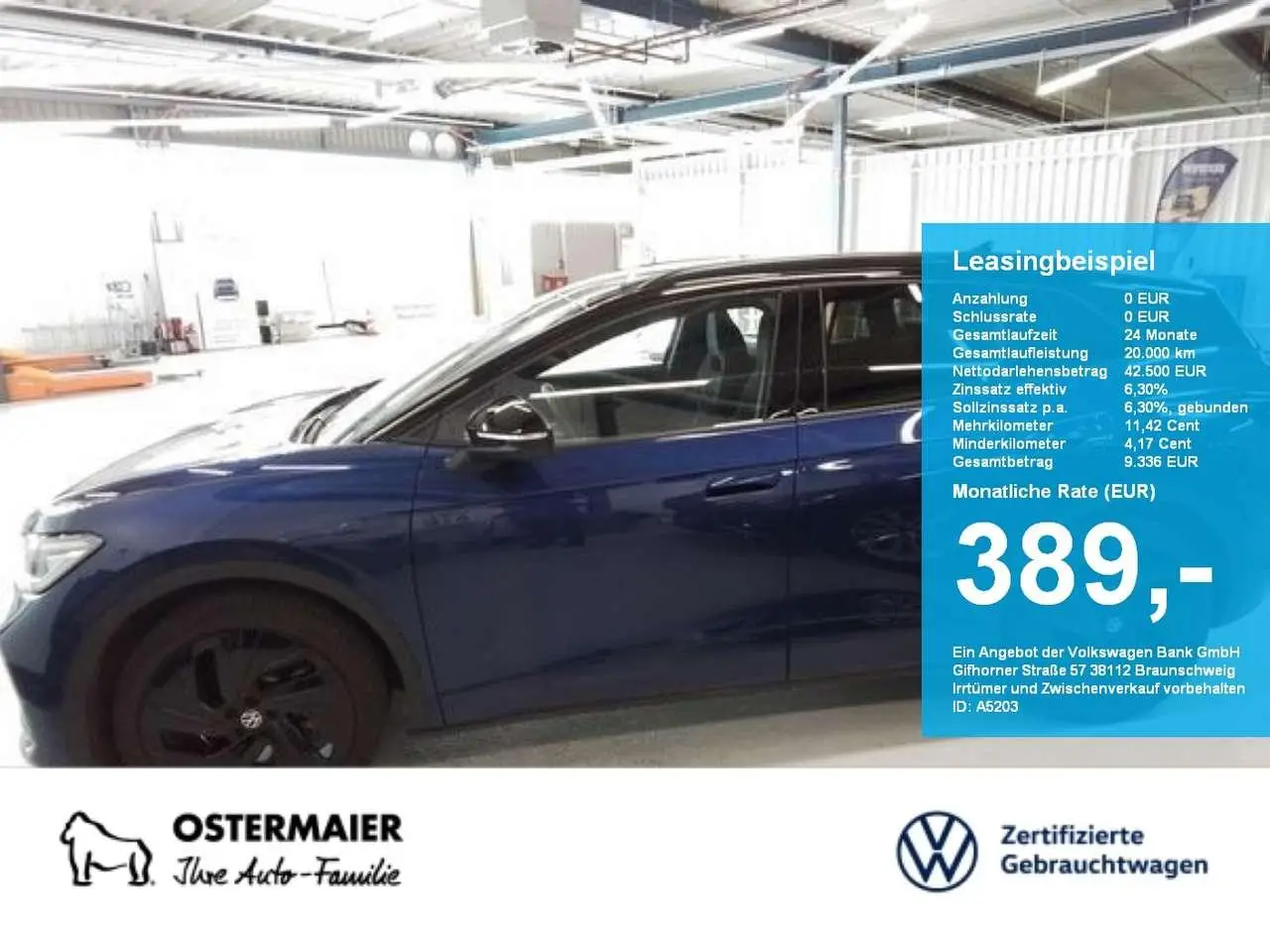 Photo 1 : Volkswagen Id.4 2023 Electric