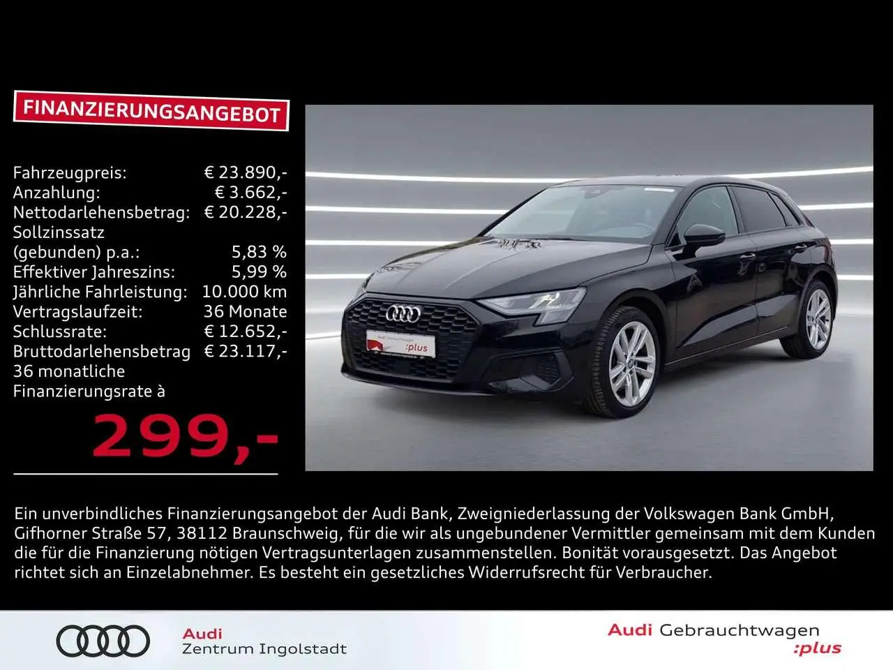 Photo 1 : Audi A3 2020 Diesel