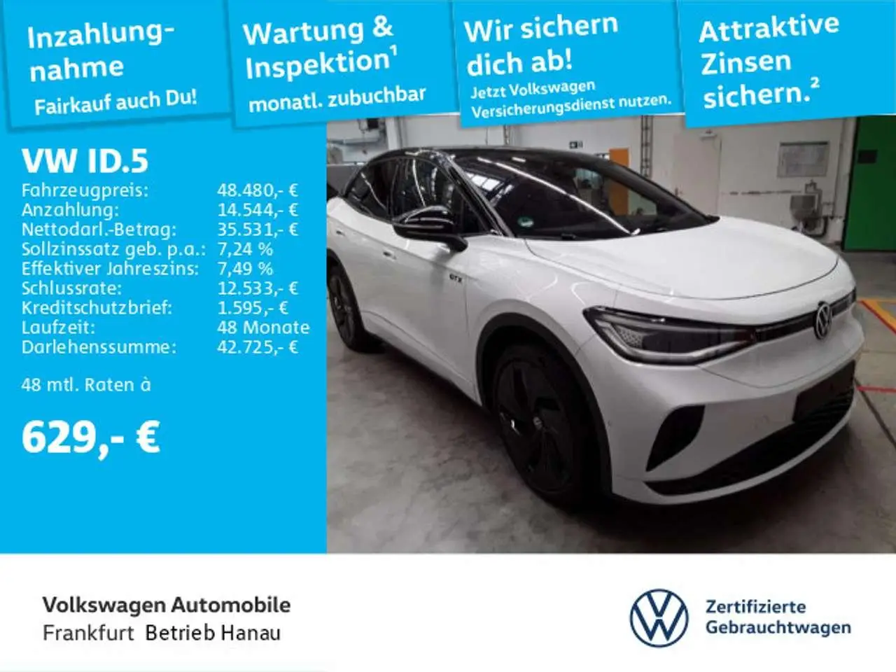 Photo 1 : Volkswagen Id.5 2023 Electric