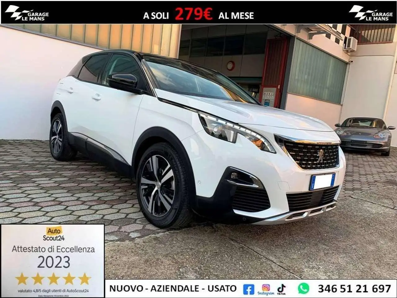 Photo 1 : Peugeot 3008 2018 Essence