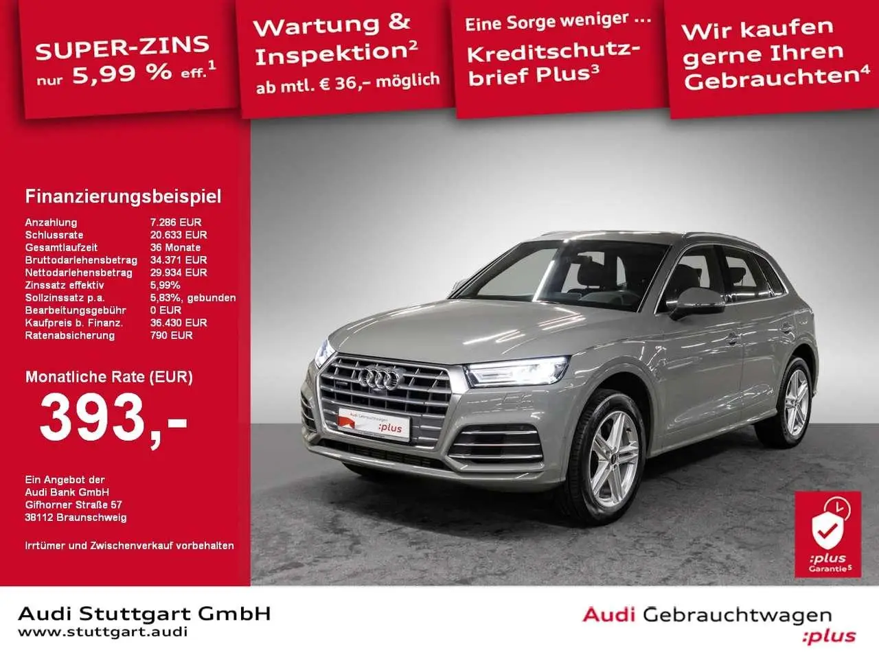 Photo 1 : Audi Q5 2021 Hybride