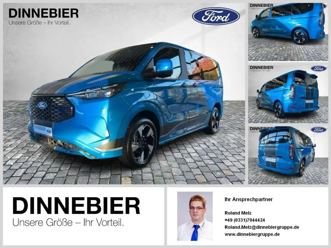 Photo 1 : Ford Tourneo 2024 Électrique