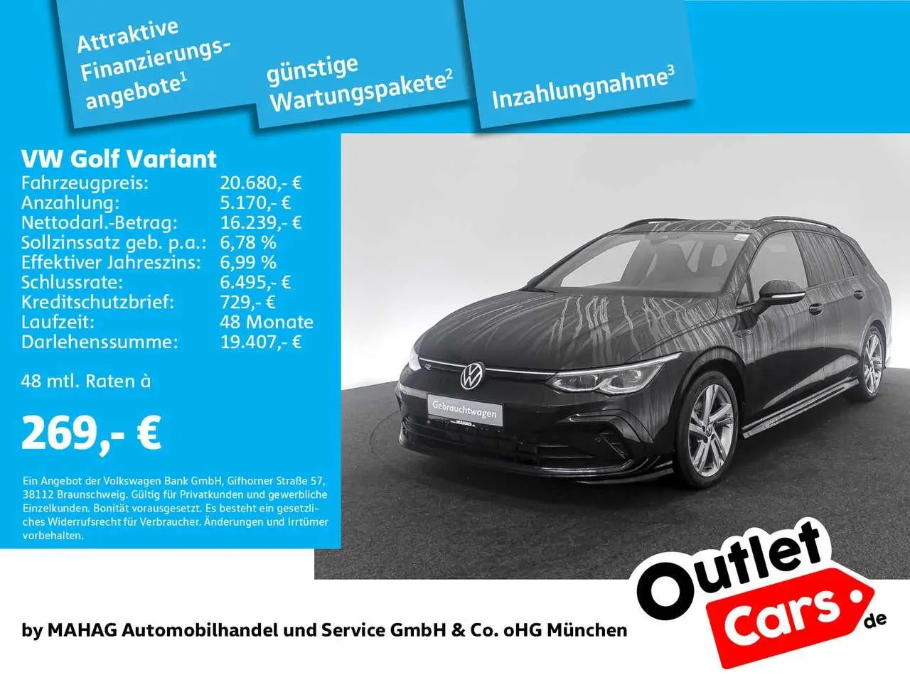 Photo 1 : Volkswagen Golf 2021 Diesel