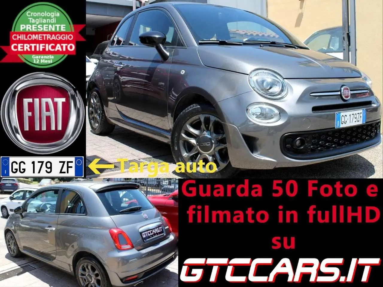 Photo 1 : Fiat 500 2021 Hybride