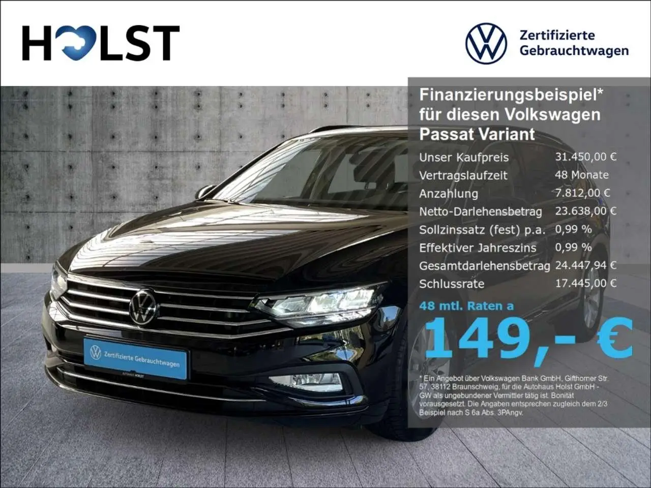 Photo 1 : Volkswagen Passat 2024 Essence