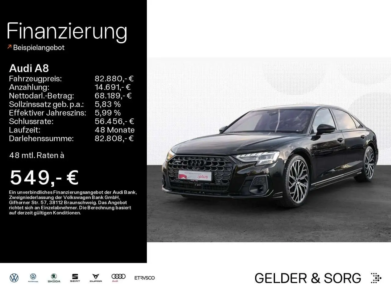 Photo 1 : Audi A8 2023 Diesel