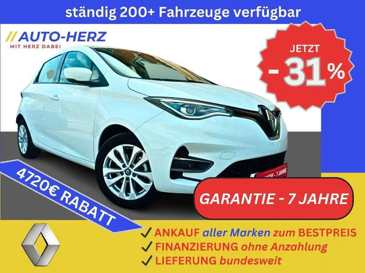 Photo 1 : Renault Zoe 2020 Électrique