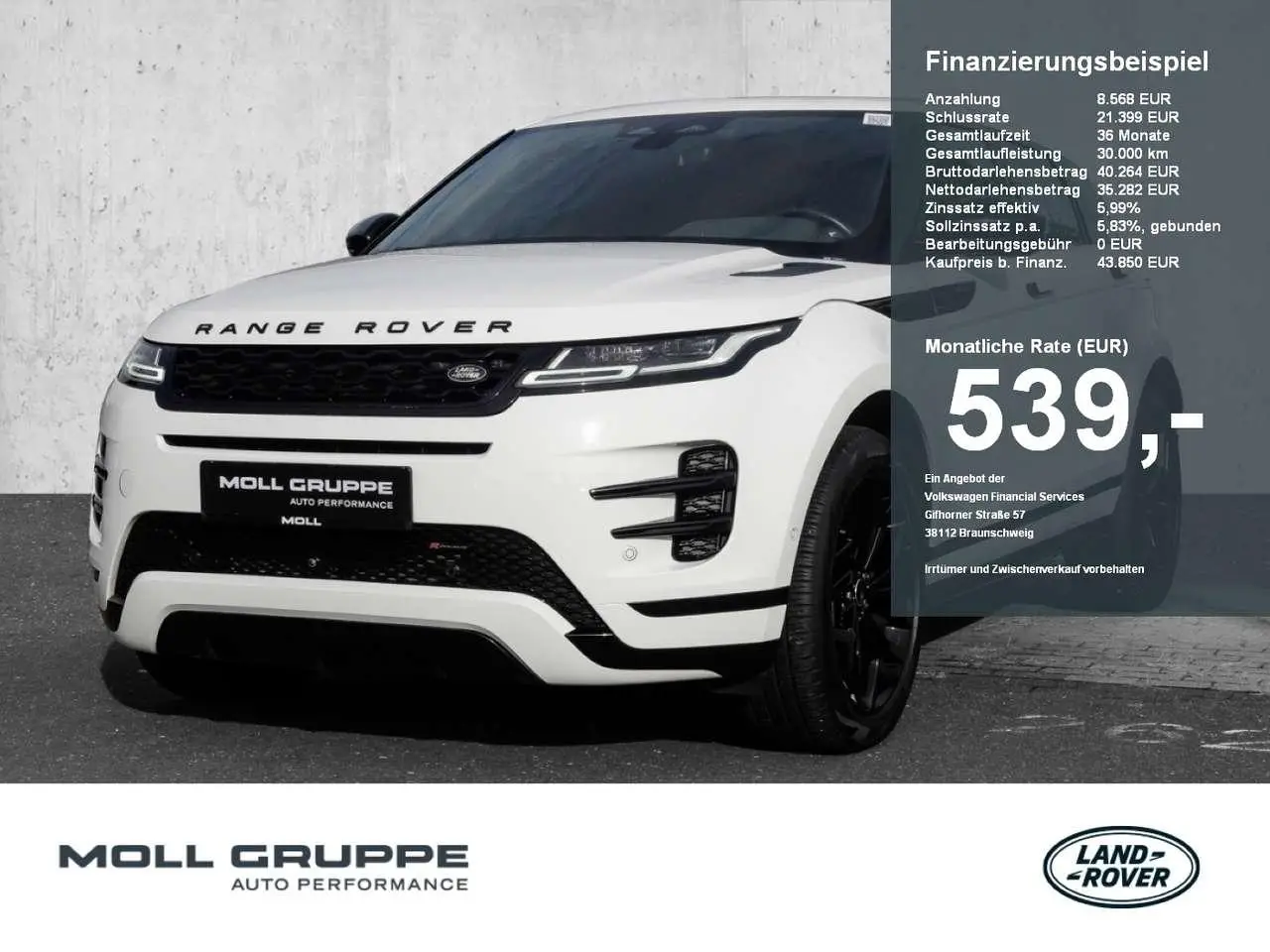 Photo 1 : Land Rover Range Rover Evoque 2021 Hybride