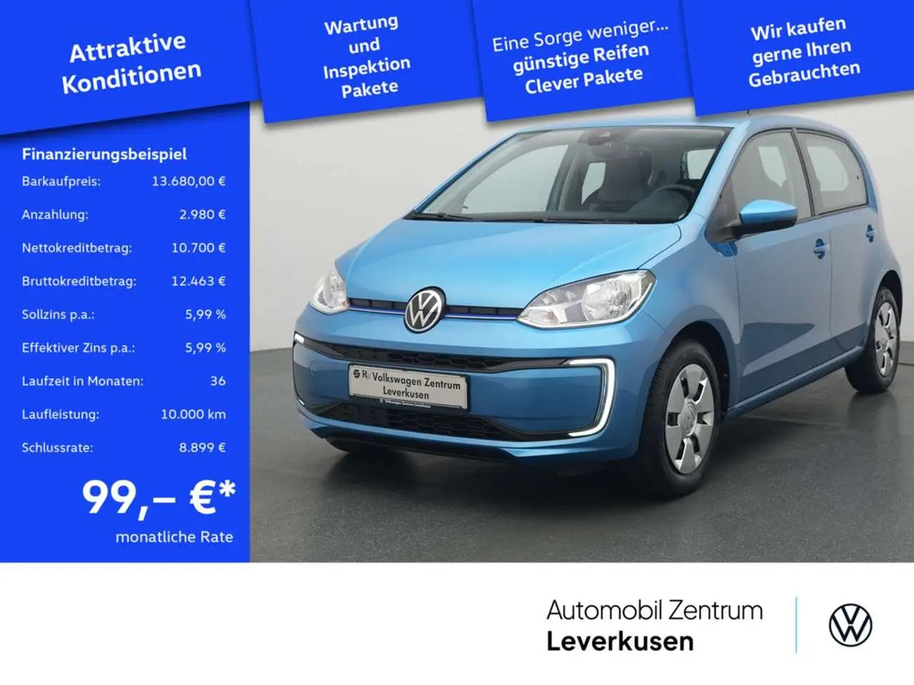 Photo 1 : Volkswagen Up! 2021 Electric