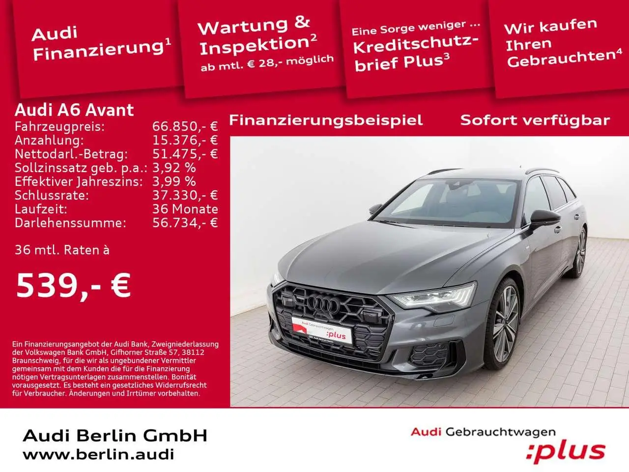 Photo 1 : Audi A6 2023 Hybrid