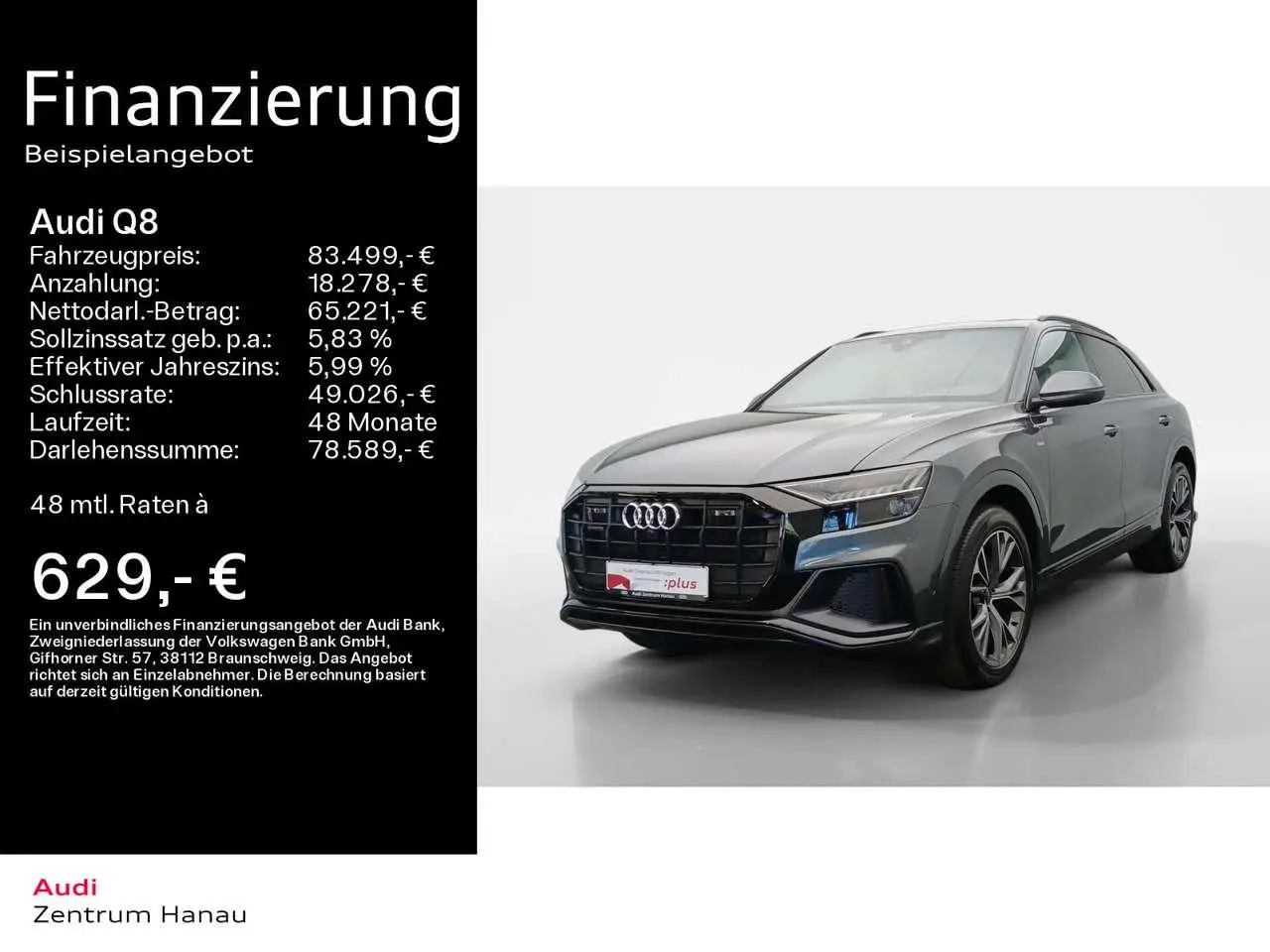 Photo 1 : Audi Q8 2023 Diesel