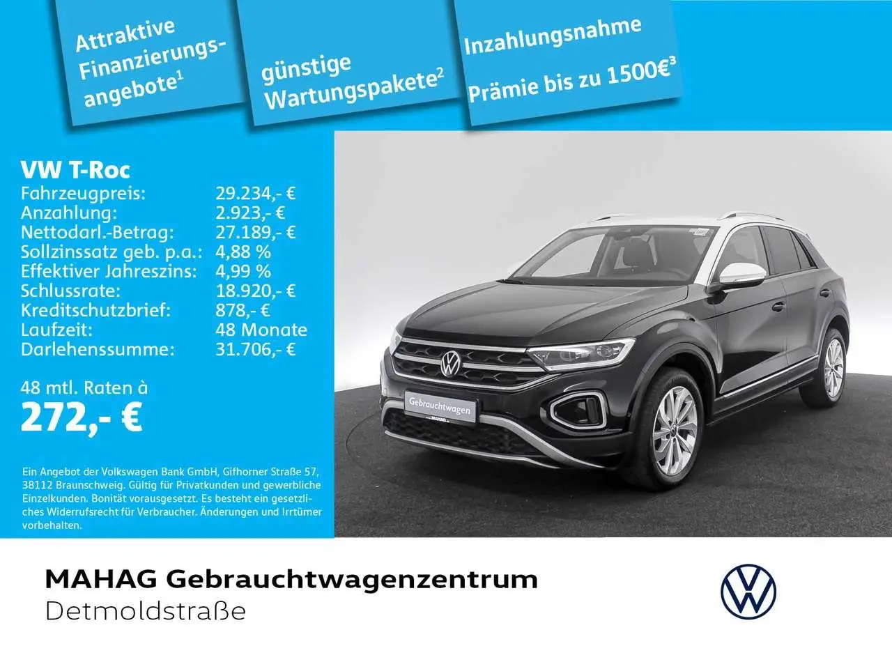 Photo 1 : Volkswagen T-roc 2023 Diesel