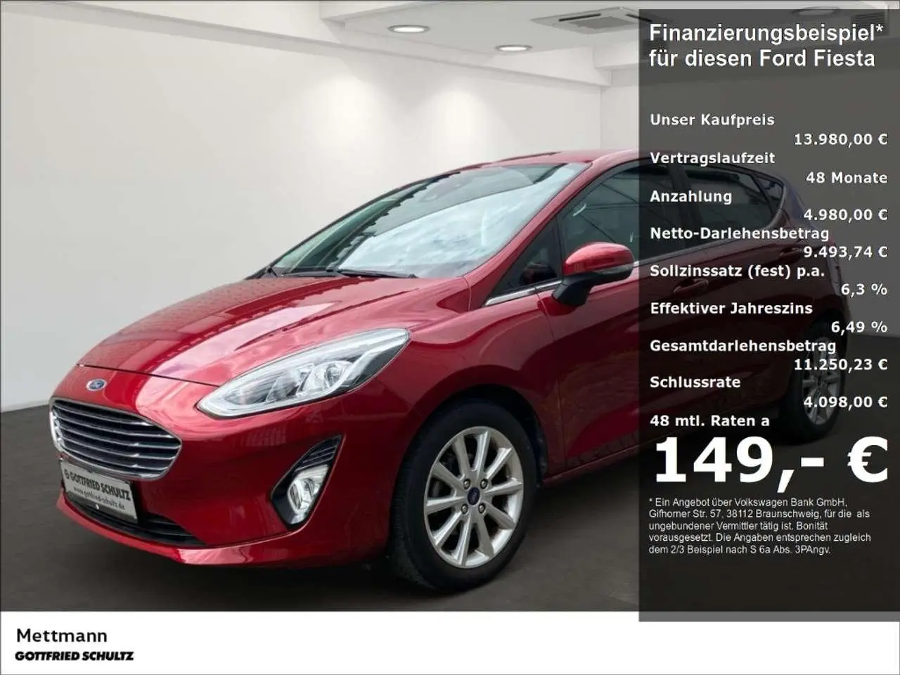 Photo 1 : Ford Fiesta 2019 Essence