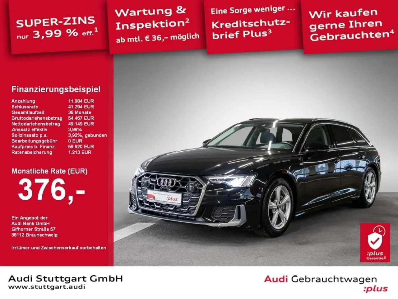 Photo 1 : Audi A6 2024 Essence