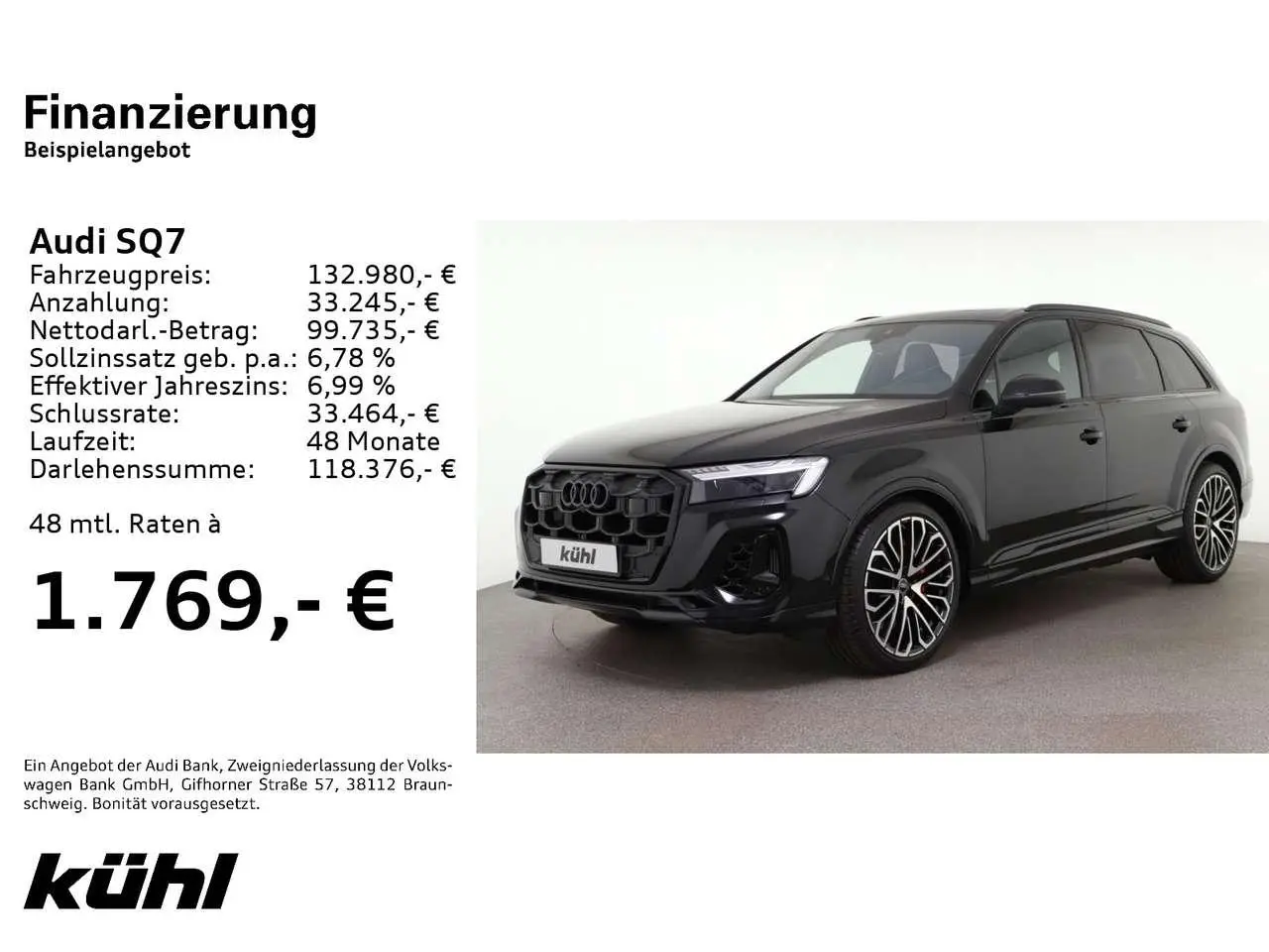 Photo 1 : Audi Sq7 2024 Petrol