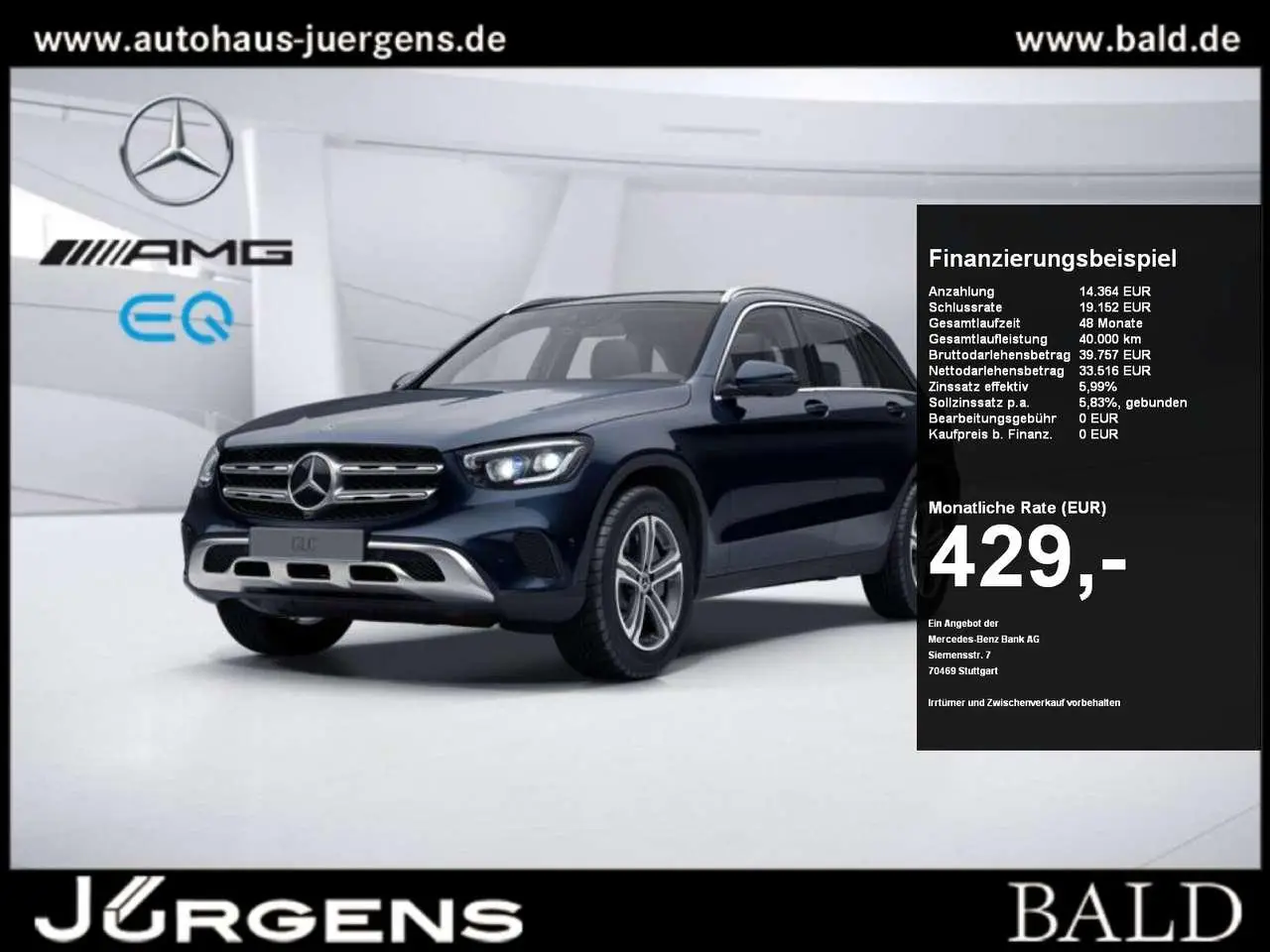 Photo 1 : Mercedes-benz Classe Glc 2020 Diesel