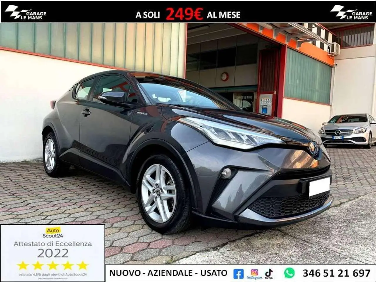 Photo 1 : Toyota C-hr 2021 Hybride