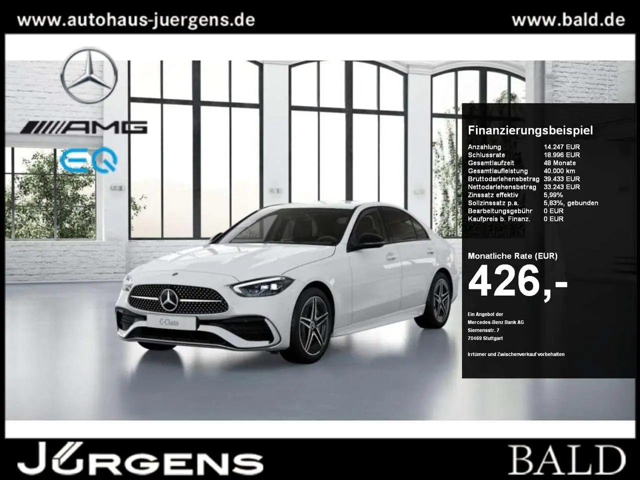 Photo 1 : Mercedes-benz Classe C 2023 Diesel